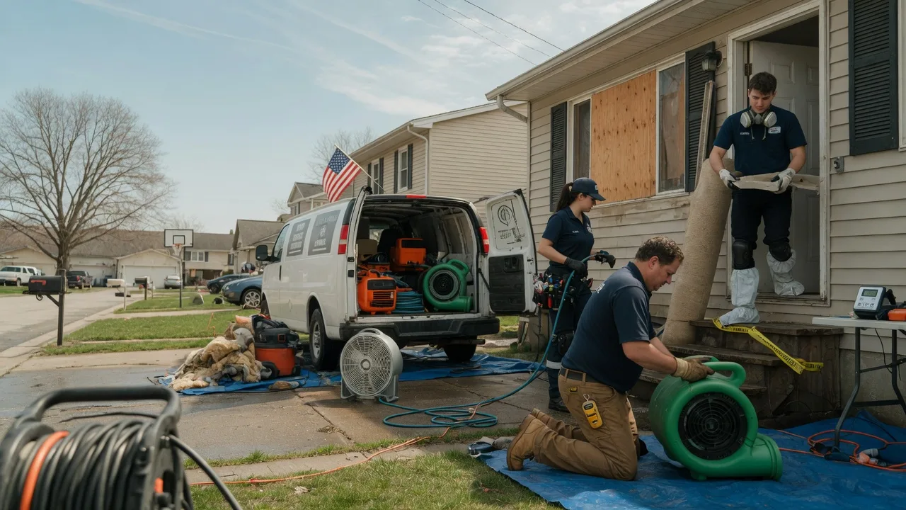Water Damage Restoration in Cedar Point, IL near me